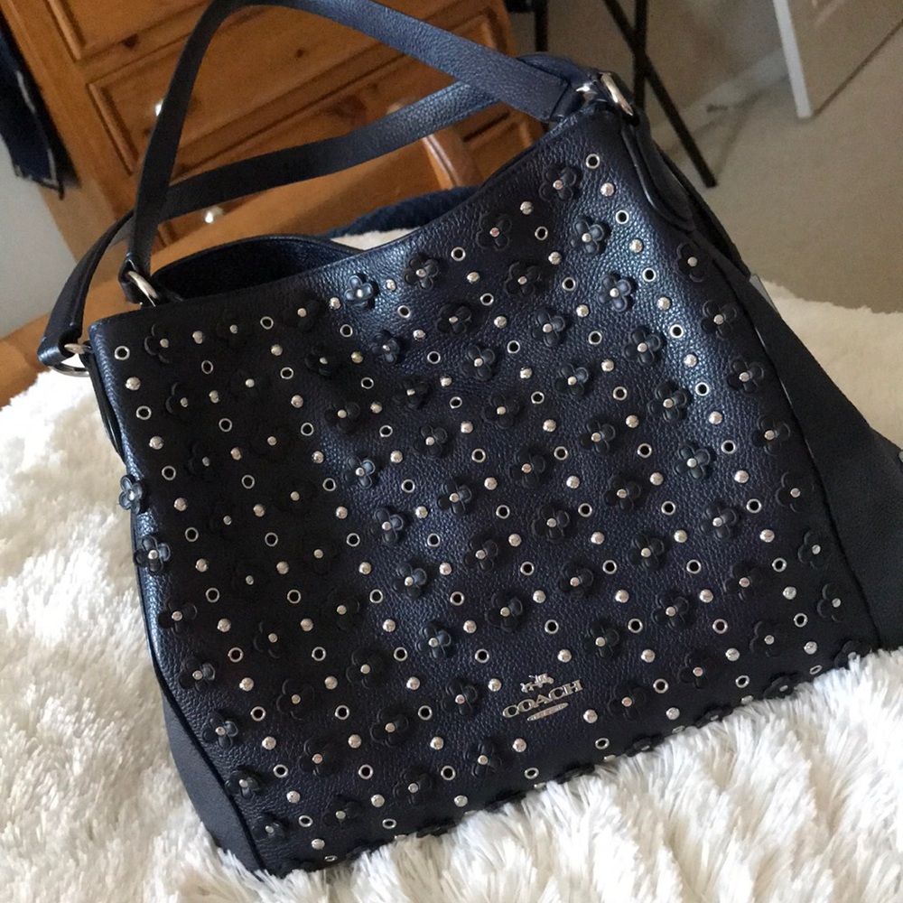 Coach Madison Navy Blue